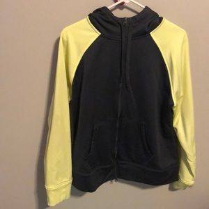 Athletic zip up hoodie